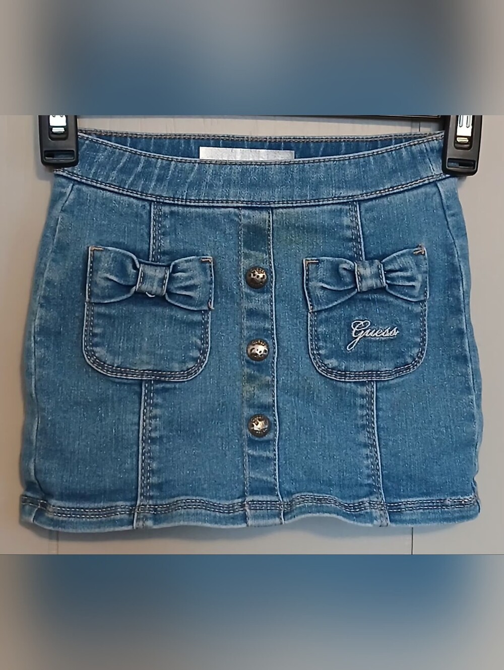 GUESS Girls 12 Months Jean Skirt